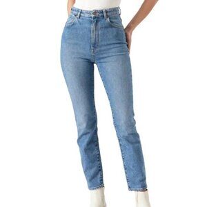 Rolla's dusters high rise slim jeans light wash denim Sz 30